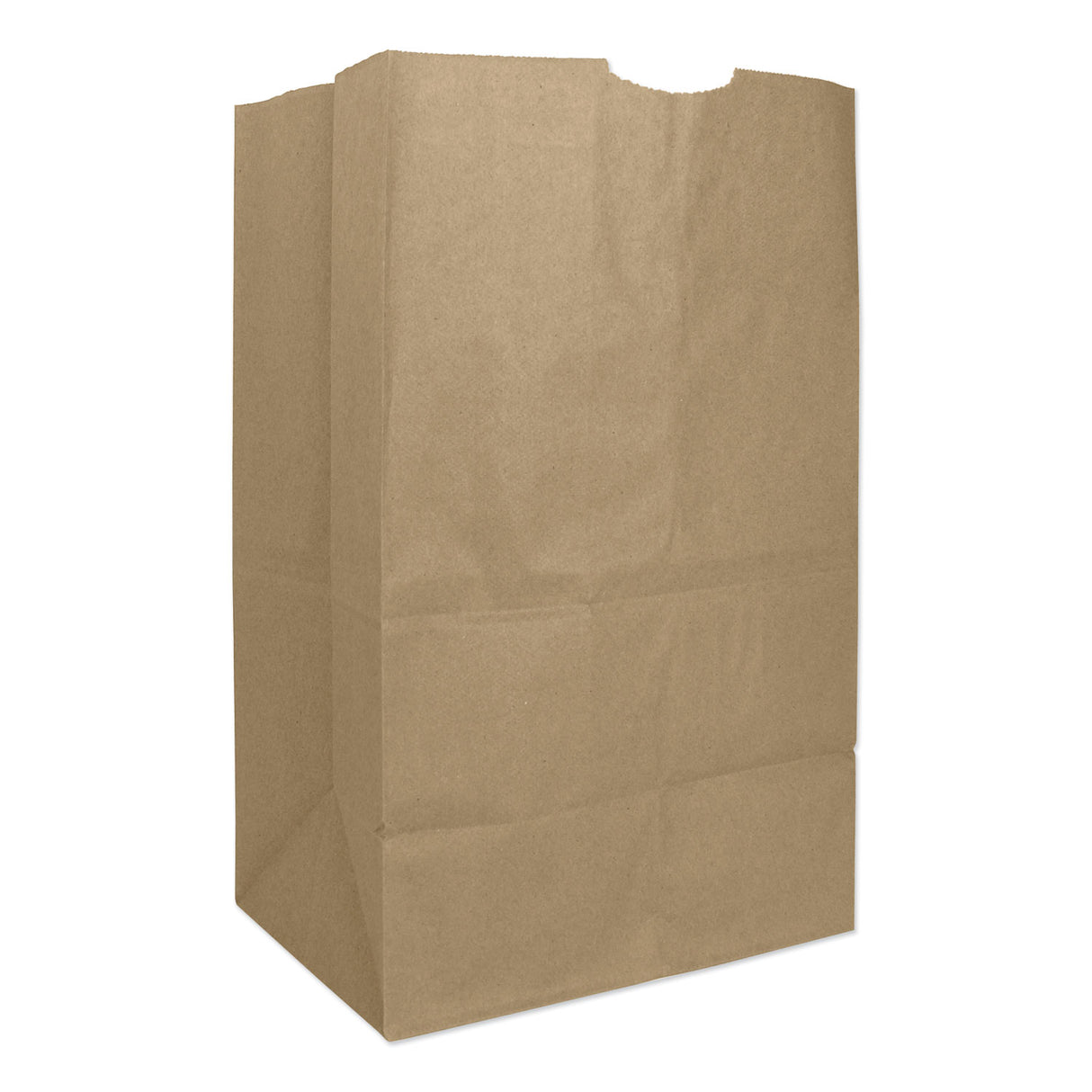 Grocery Paper Bags, #20 Squat Size, 8.25" X 5.94" X 13.38", Natural, 1,000/bundle