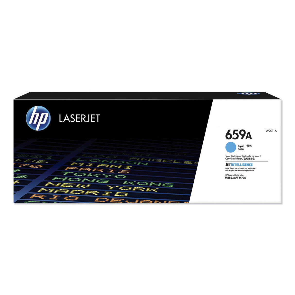 HP 659A, (W2011A) Cyan Original LaserJet Toner Cartridge