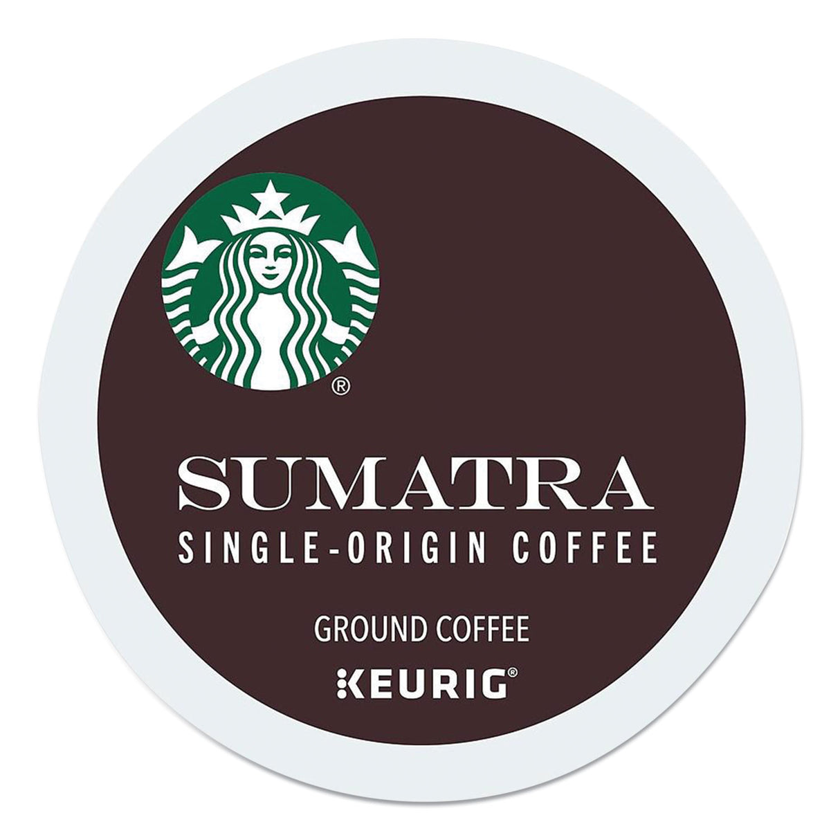 Starbucks Sumatra Coffee K-Cups, Sumatra, 0.4 oz K-Cup, 96/Box (12565254CT)