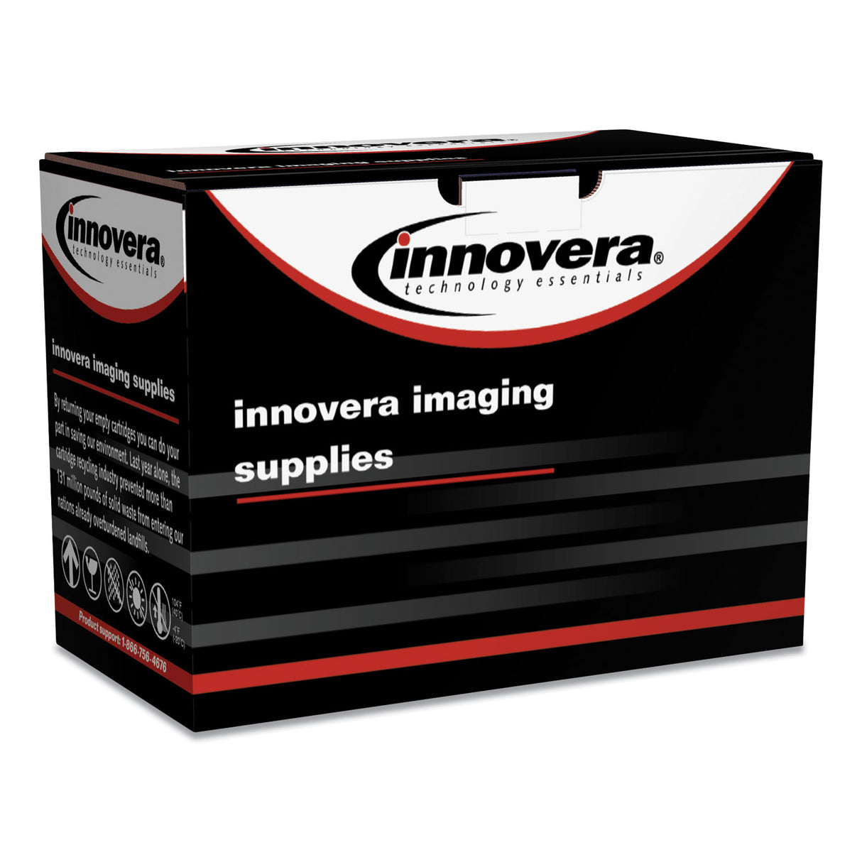Innovera Remanufactured Black Extended-Yield Toner, Replacement for 81A (IVRCF281AJ), 18,000 Page-Yield