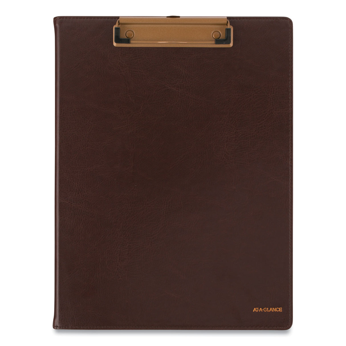 AT-A-GLANCE Signature Collection Monthly Clipfolio, 11 x 8, Distressed Brown Cover, 13-Month: Jan 2025 to Jan 2026 (YP60009)