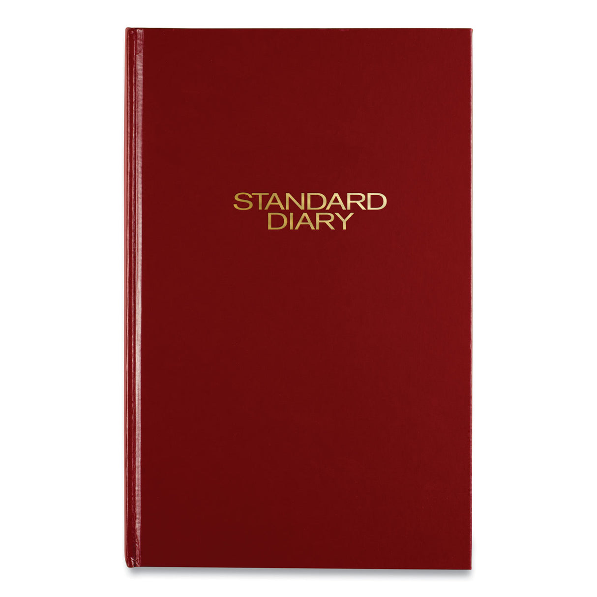 AT-A-GLANCE Standard Diary Daily Diary, 2025 Edition, Wide/Legal Rule, Red Cover, (200) 12 x 7.75 Sheets (SD37613)