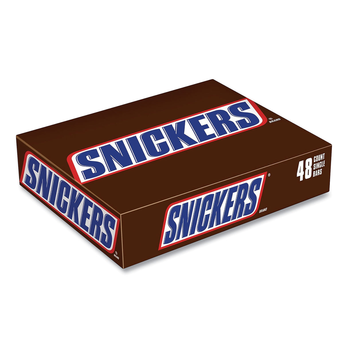 Snickers Original Candy Bar, Full Size, 1.86 oz Bar, 48 Bars/Box (20901318)