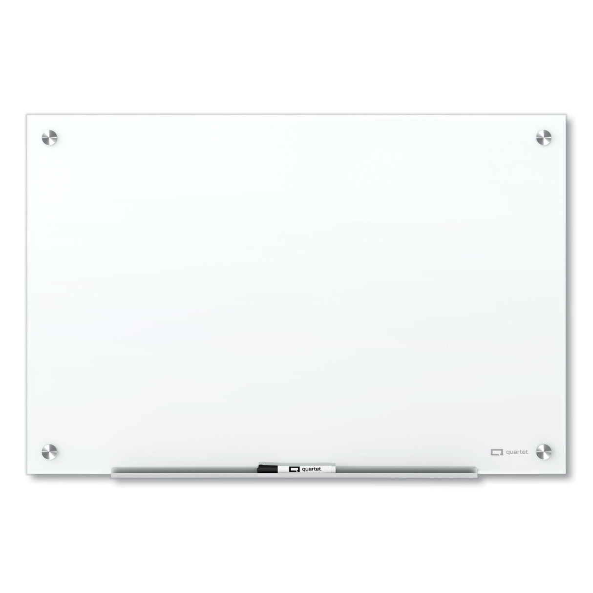 Quartet Brilliance Glass Dry-Erase Boards, 72 x 48, White Surface (G27248W)