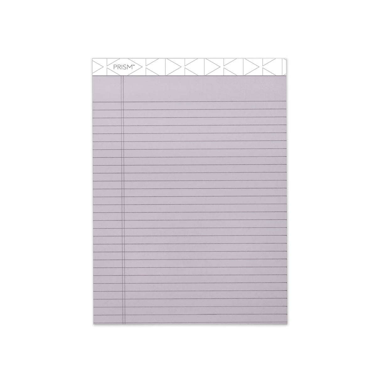 TOPS Prism + Colored Writing Pads, Wide/Legal Rule, 50 Pastel Orchid 8.5 x 11.75 Sheets, 12/Pack (63140)