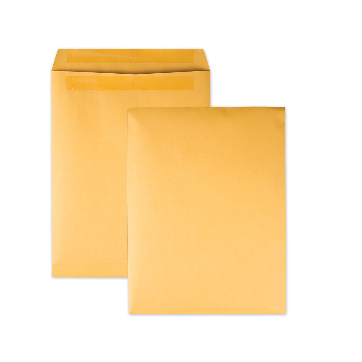 Quality Park Redi-Seal Catalog Envelope, #13 1/2, Cheese Blade Flap, Redi-Seal Adhesive Closure, 10 x 13, Brown Kraft, 250/Box (43762)