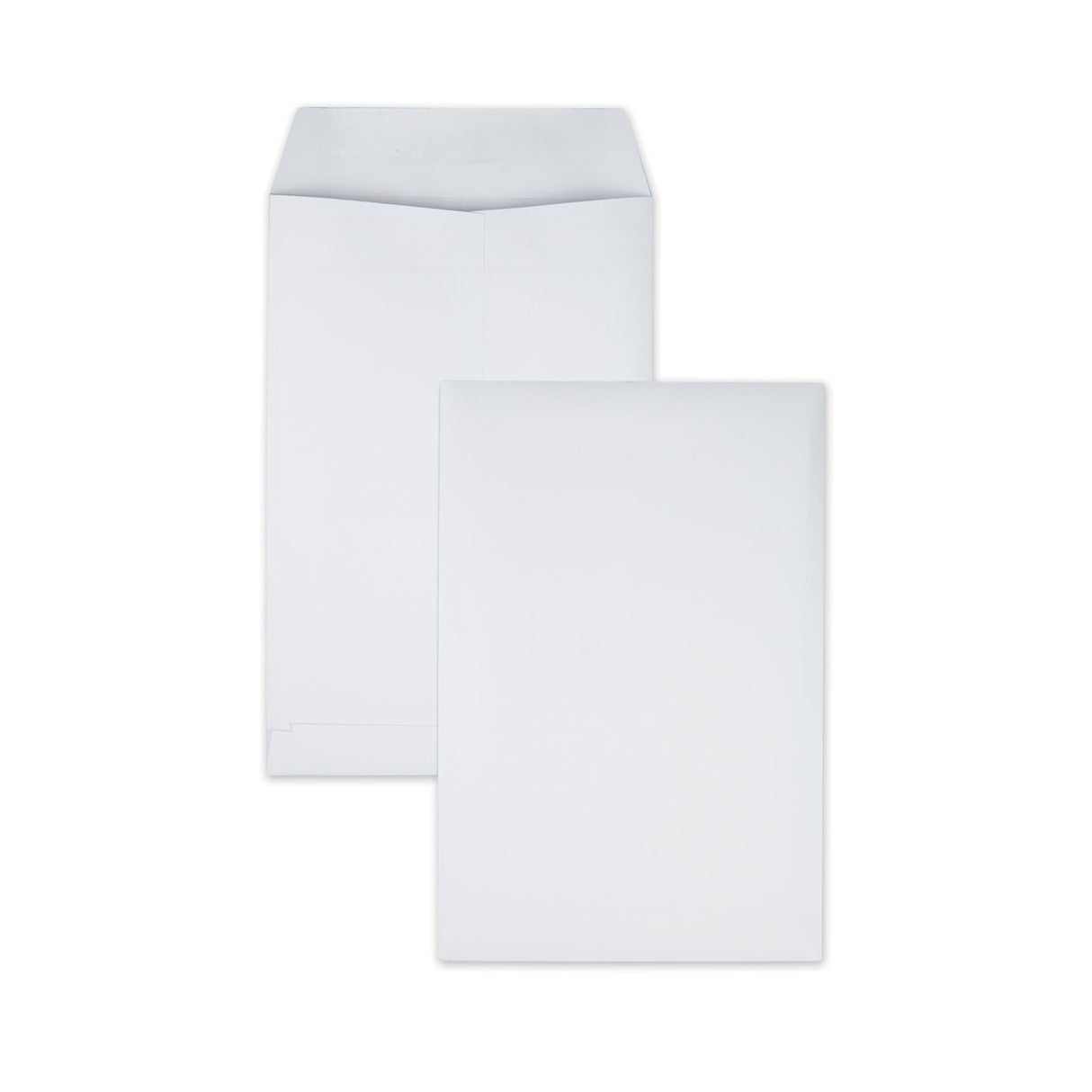 Quality Park Redi-Seal Catalog Envelope, #1, Cheese Blade Flap, Redi-Seal Adhesive Closure, 6 x 9, White, 100/Box (43117)