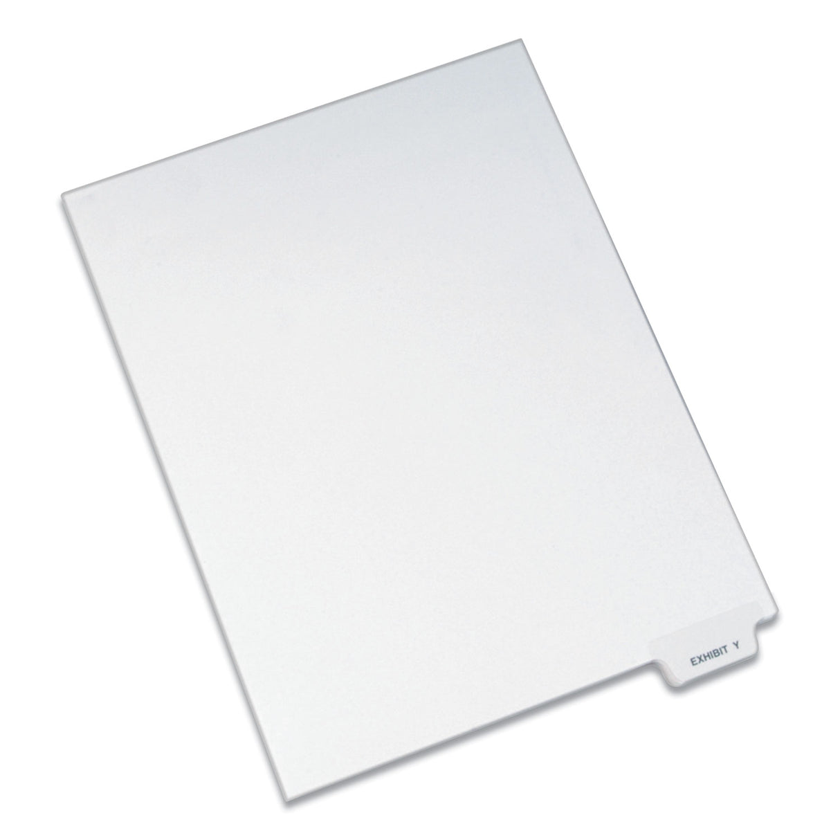 Avery-Style Preprinted Legal Bottom Tab Dividers, 26-Tab, Exhibit Y, 11 x 8.5, White, 25/Pack (12398)