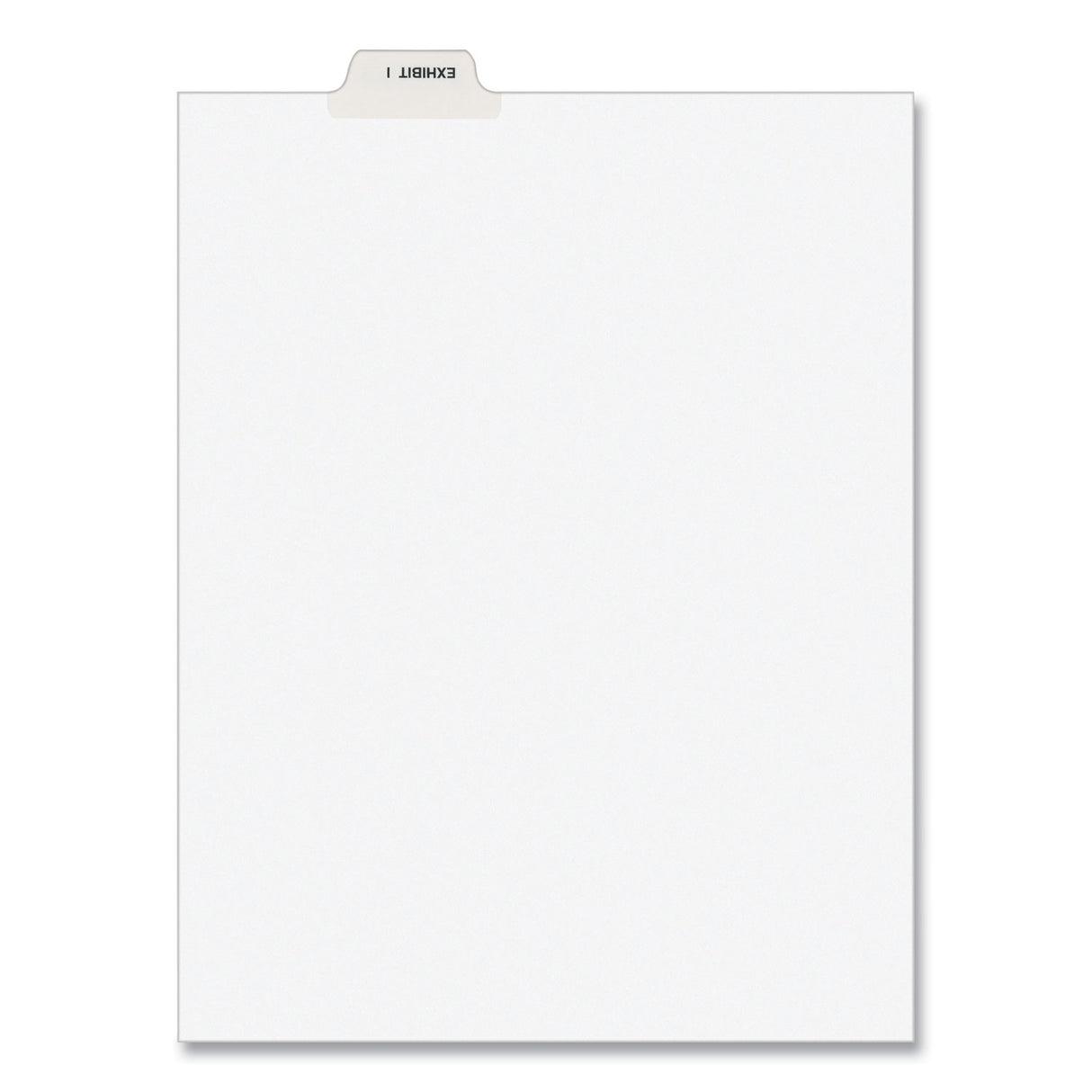 Avery-Style Preprinted Legal Bottom Tab Divider, 26-Tab, Exhibit I, 11 x 8.5, White, 25/PK (11948)