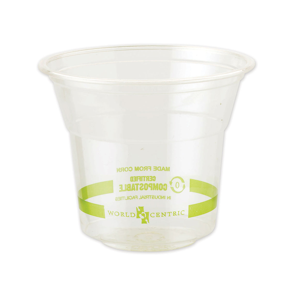 World Centric PLA Clear Cold Cups, 10 oz, Clear, 1,000/Carton (CPCS10)