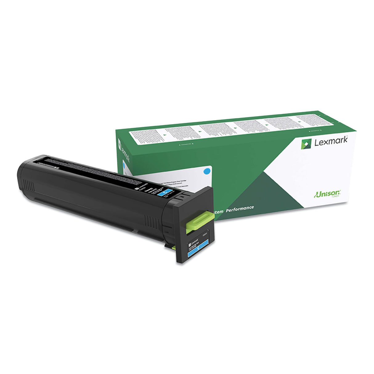 Lexmark 82K0XCG Return Program Extra High-Yield Toner, 22,000 Page-Yield, Cyan