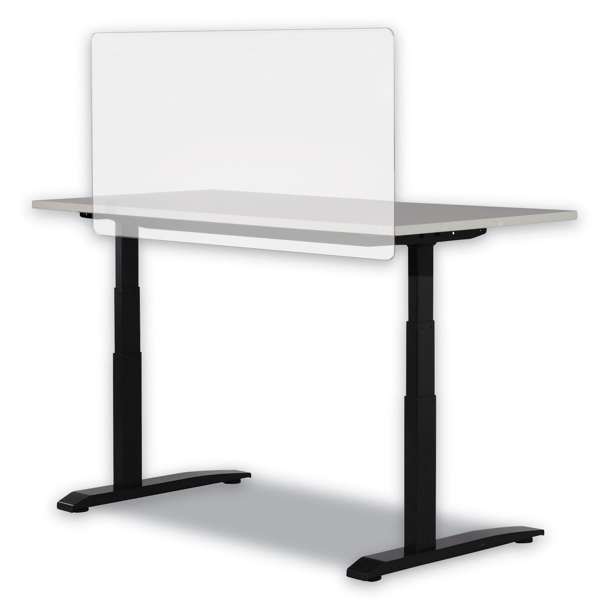 Safco 7516 Series Wellness Panel, 47.5 x 2.5 x 23.5, Acrylic, Frosted (7516FR)