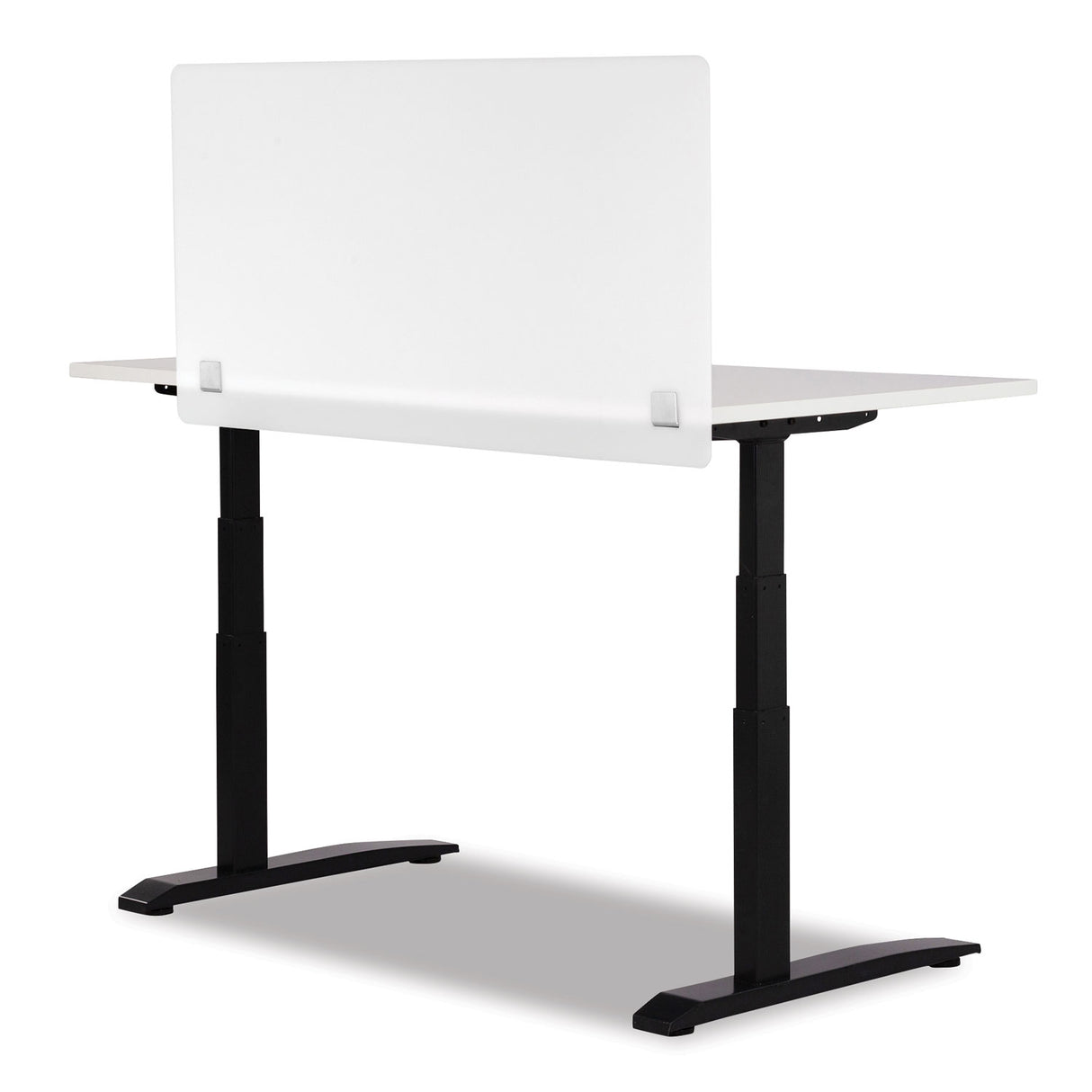 Safco 7516 Series Wellness Panel, 47.5 x 2.5 x 23.5, Acrylic, White (7516WH)