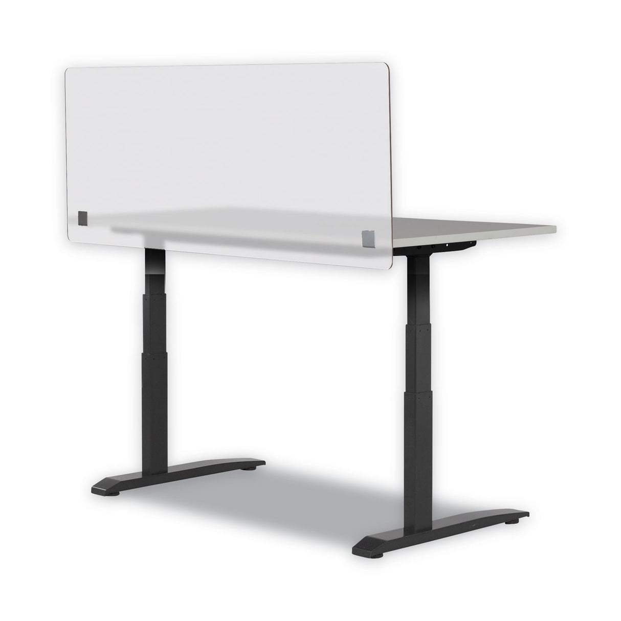 Safco 7517 Series Wellness Panel, 59.5 x 2.5 x 23.5, Acrylic, Frosted (7517FR)