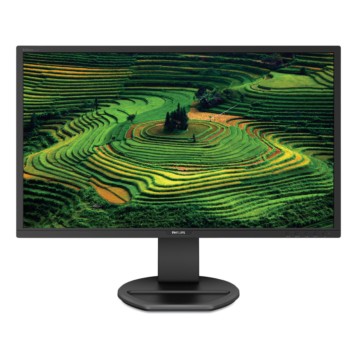 Philips Full HD B-Line LCD Monitor, 21.5" Widescreen, TFT Panel, 1920 Pixels x 1080 Pixels (221B8LJEB)