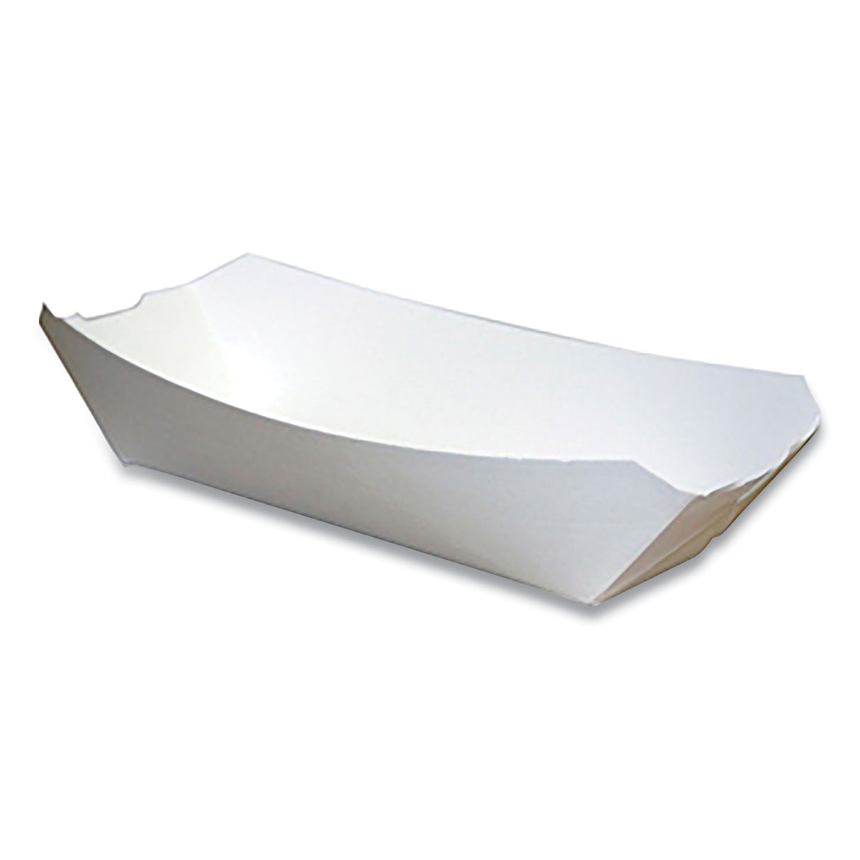Pactiv Paperboard Food Tray, #12 Beers Tray, 6 x 4 x 1.5, White, Paper, 300/Carton (23863)