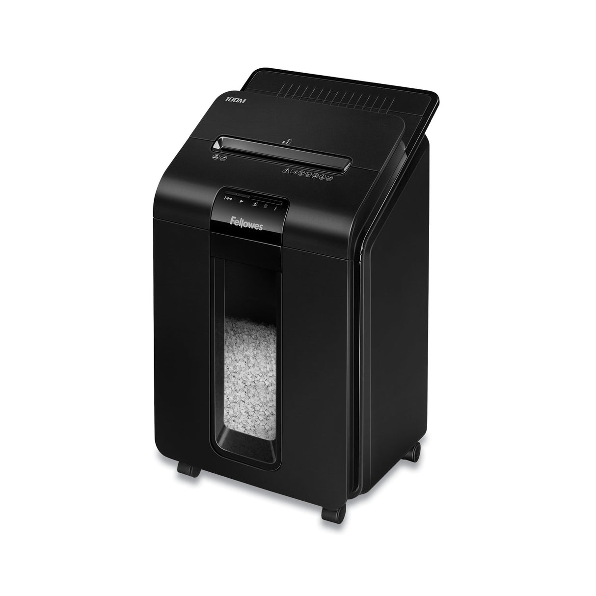 Fellowes AutoMax 100M Auto Feed Micro-Cut Shredder, 100 Auto/10 Manual Sheet Capacity (4629001)