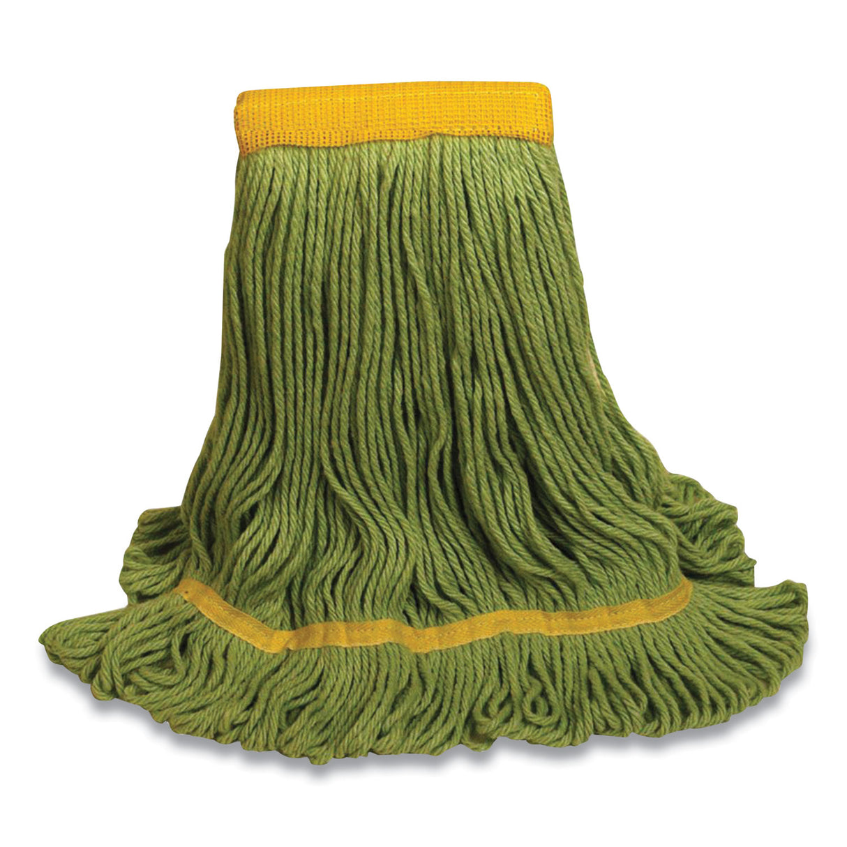 O'Dell 1200 Series Mop Head, PET, Medium, 5" Headband, Green (1200MGR)