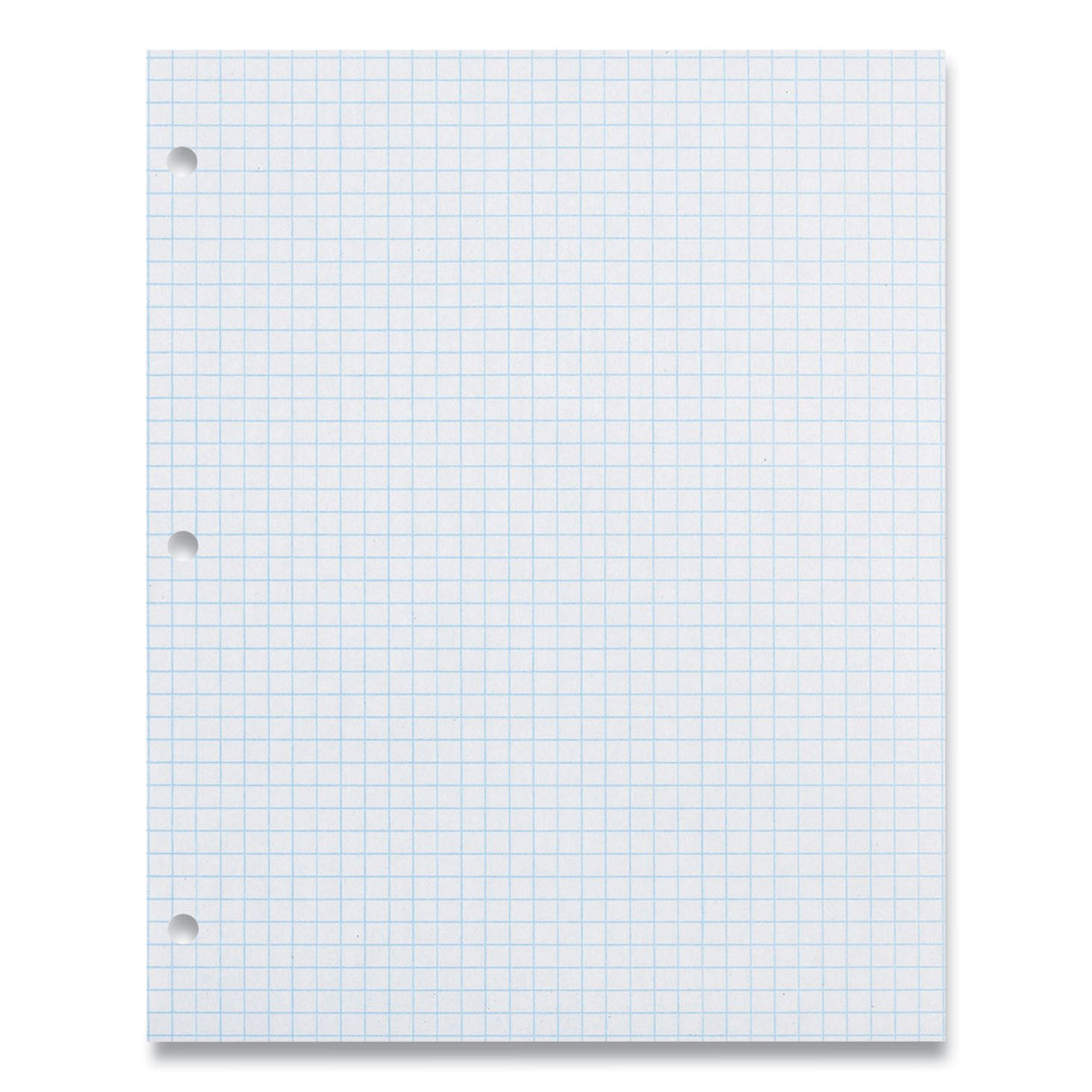 Pacon Composition Paper, 3-Hole, 8.5 x 11, 1/4", Quadrille: 4 sq/in, 500/Pack (2414)