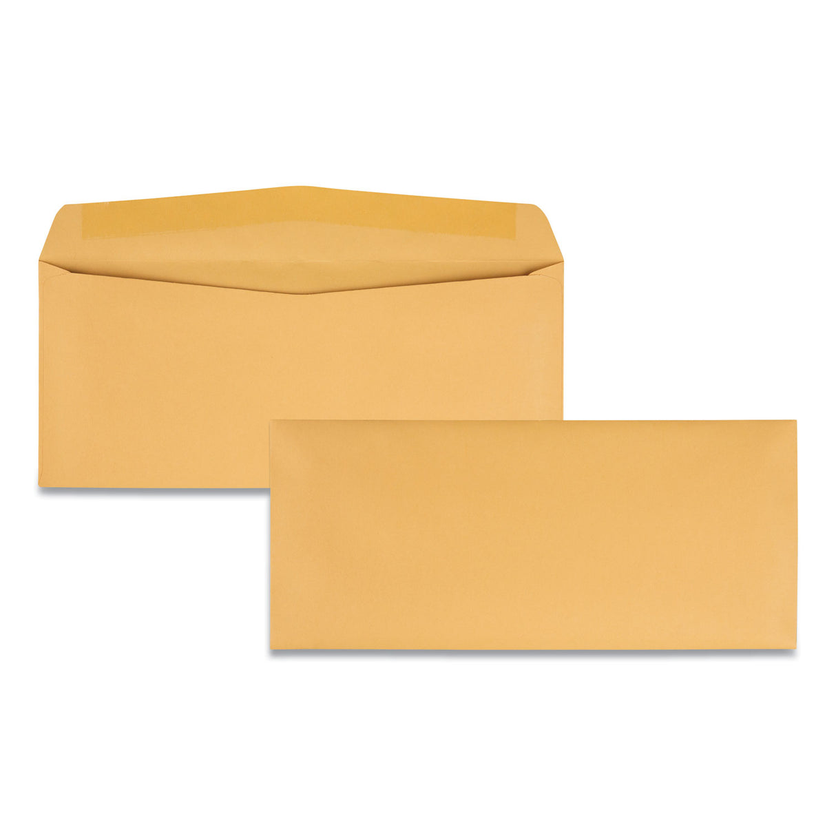 Quality Park Kraft Envelope, #11, Commercial Flap, Gummed Closure, 4.5 x 10.38, Brown Kraft, 500/Box (11362)