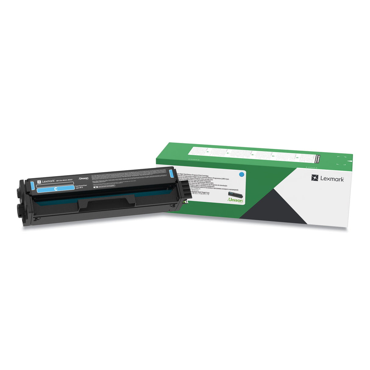Lexmark C341XC0 Return Program Extra High-Yield Toner, 4,500 Page-Yield, Cyan