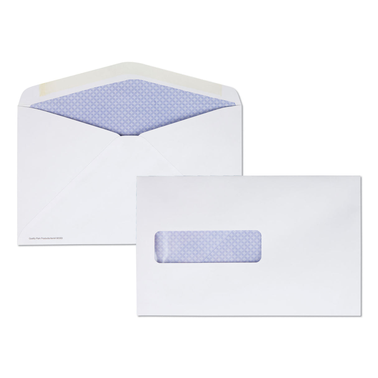 Quality Park Postage Saving Envelope, #6 5/8, Commercial Flap, Gummed Closure, 6 x 9.5, White, 500/Pack (90063)