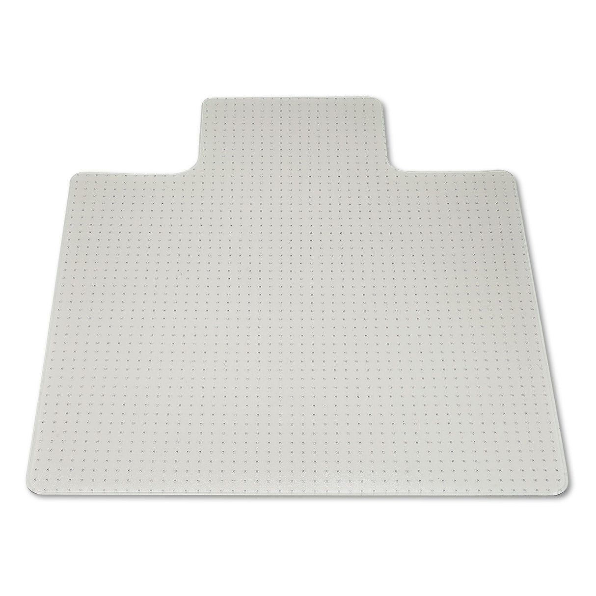 AbilityOne 7220013053062, SKILCRAFT Heavy-Duty Chair Mat, Plush-to-High Pile Carpet, 45 x 53, Clear