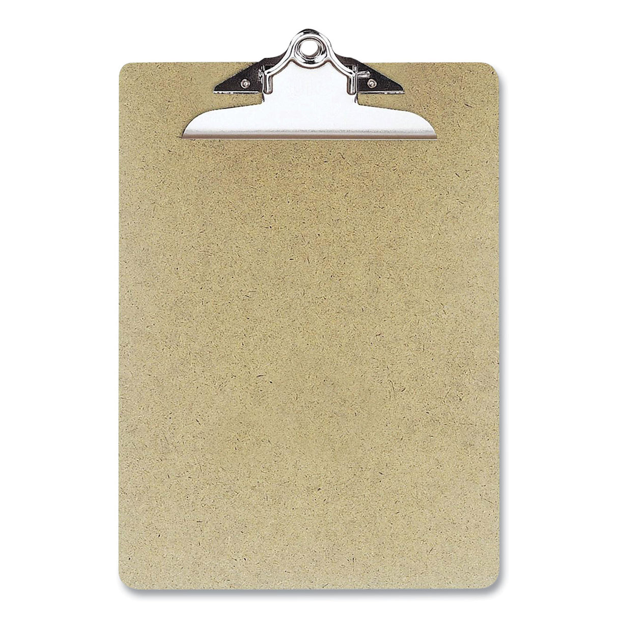 Officemate Recycled Hardboard Clipboard, 1" Clip Capacity, Holds 8.5 x 11 Sheets, Brown, 3/Pack (8350583130)