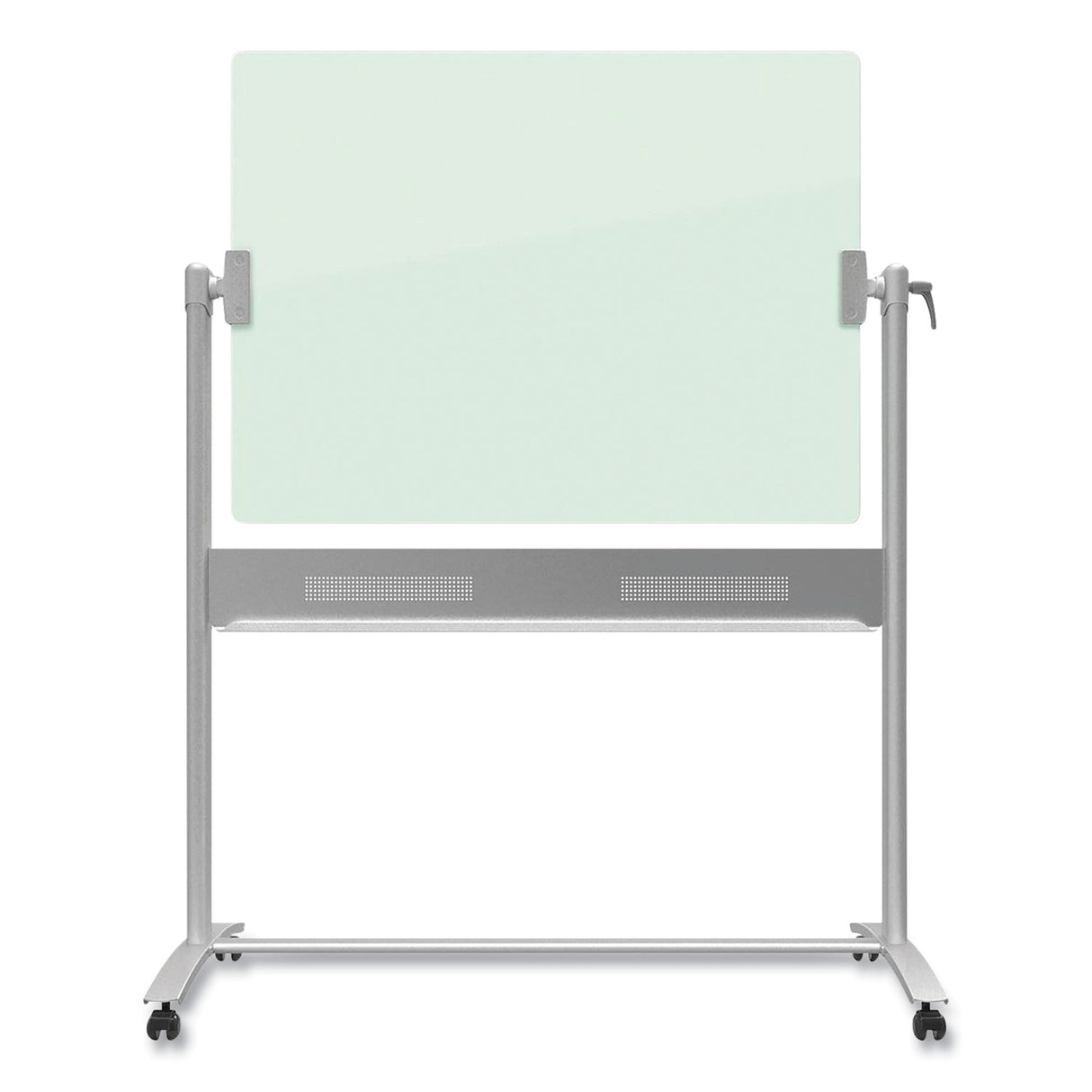 Quartet Infinity Glass Dry-Erase Board Presentation Easel, 24 x 36, White Surface, Frameless (ECM43G)