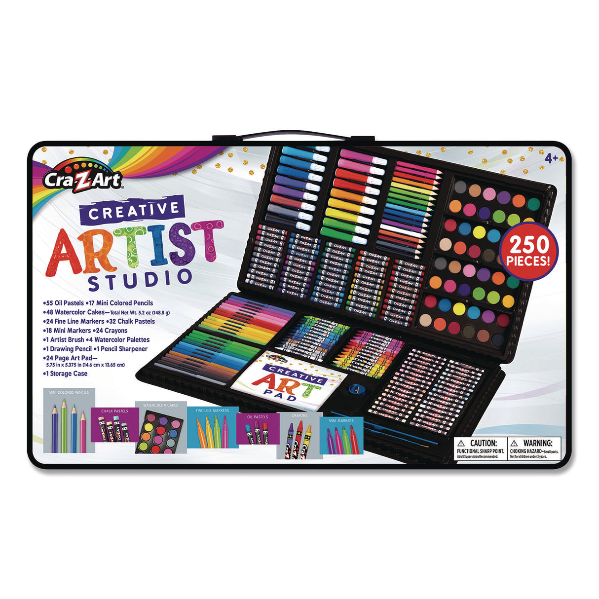 Cra-Z-Art Creative Artist Studio, 250 Pieces (11010N3)