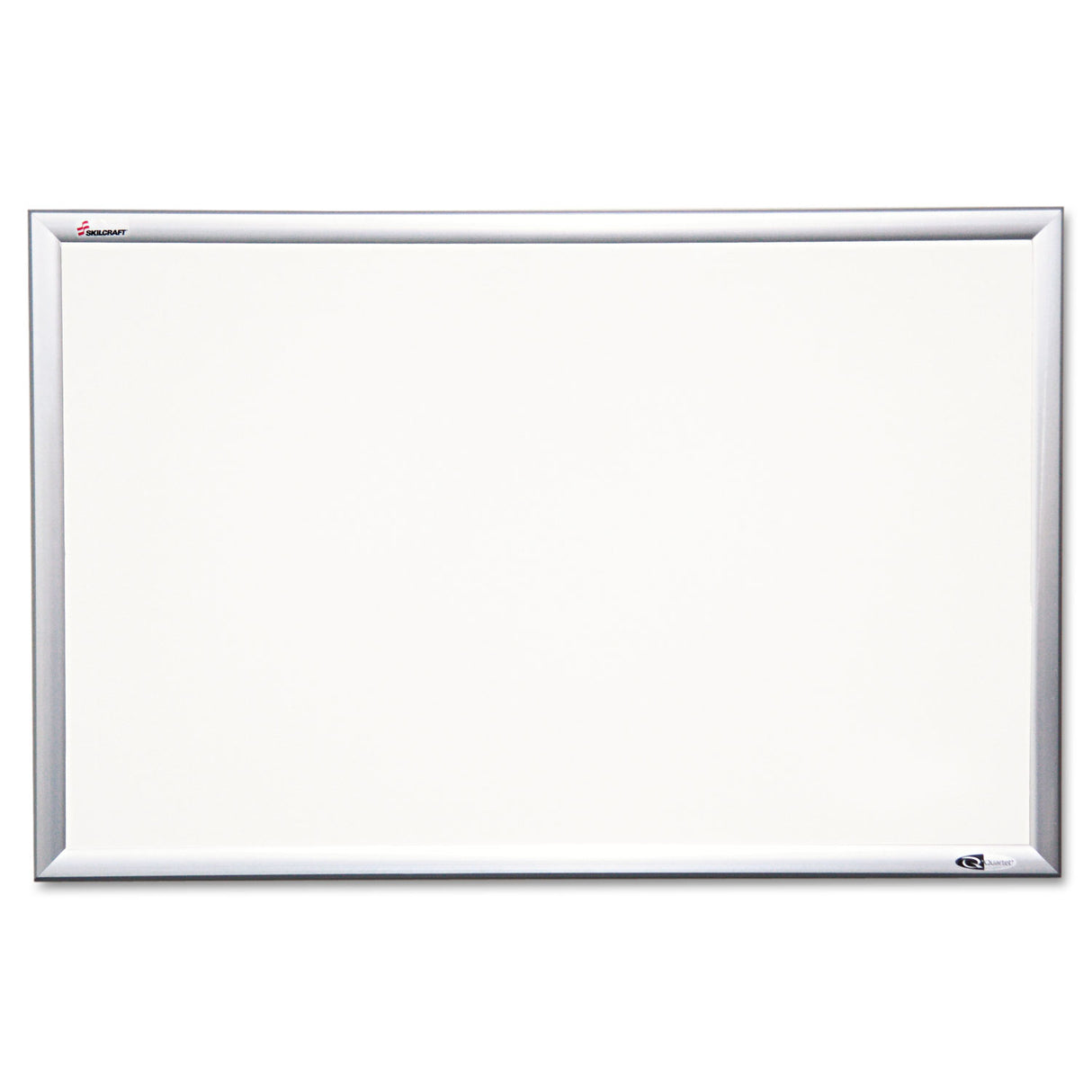 AbilityOne 7110015680406, SKILCRAFT Magnetic Porcelain Marker Board, 60 x 36, White Surface, Anodized Aluminum Frame