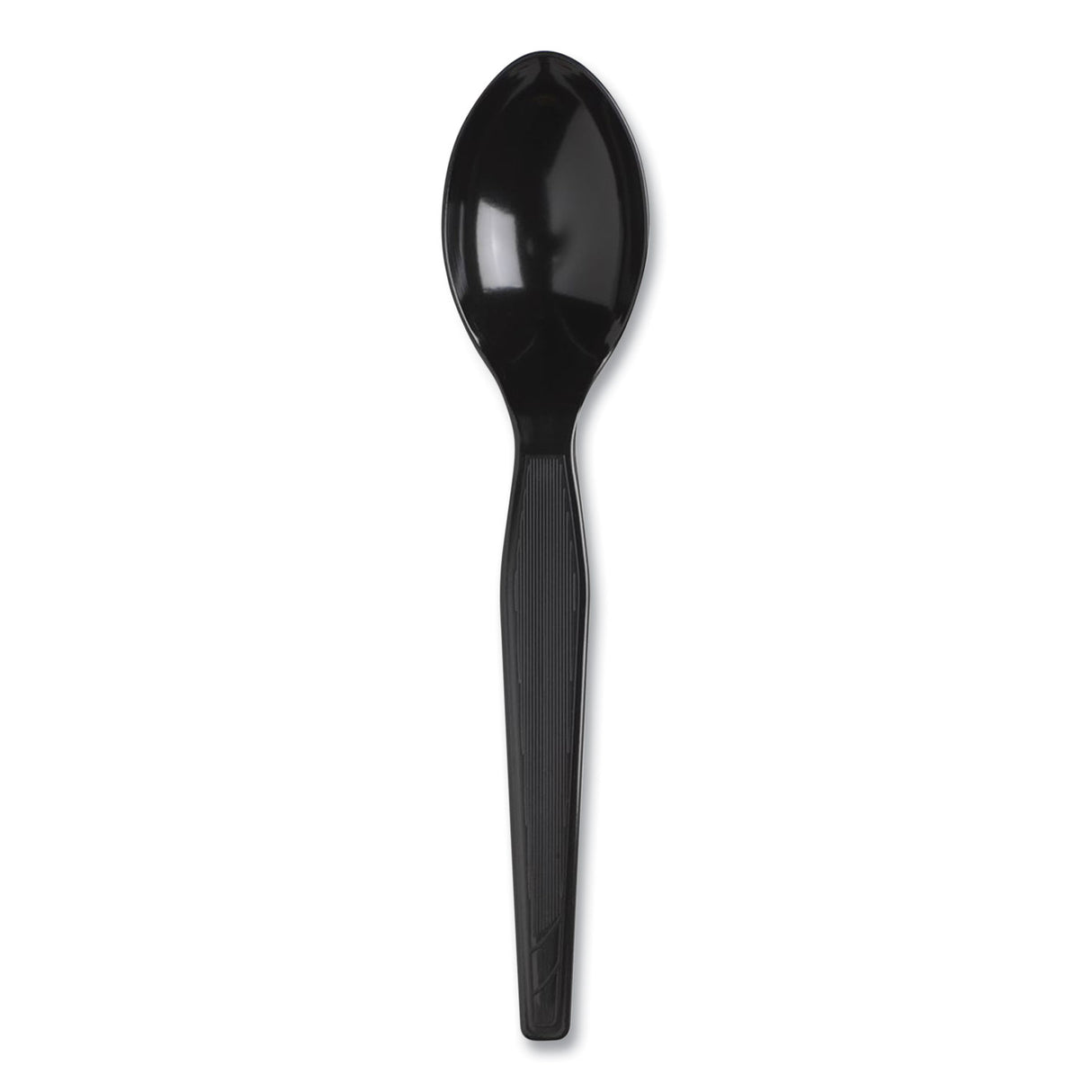 Dixie SmartStock Plastic Cutlery Refill, Spoons, 6", Series-F Heavyweight, Black, 40/Pack, 24 Packs/Carton (SSSHW08)