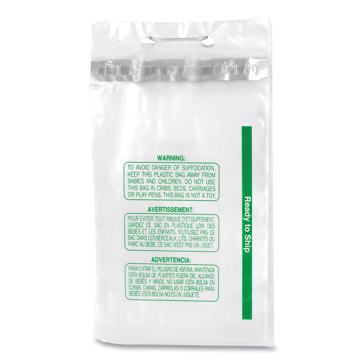 Fantapak Wicketed E-Commerce Bags, 9 x 14, 1.5 mil, 1,000/Box (FLRS9X14)