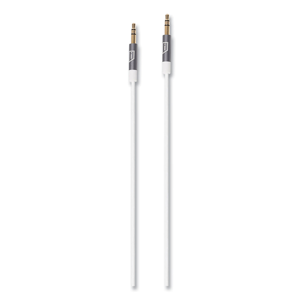 Targus iStore 3.5 mm AUX Audio Cable, 4.9 ft, White (ACC100009CAI)