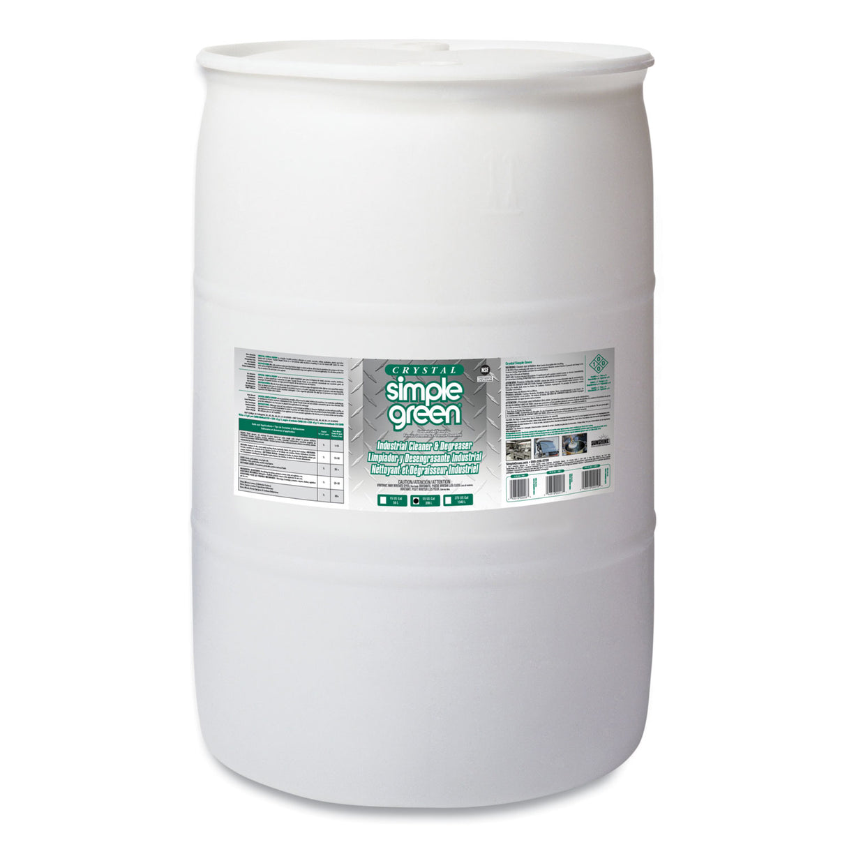 simple green Crystal Industrial Cleaner/Degreaser, 55 gal Drum (19055)