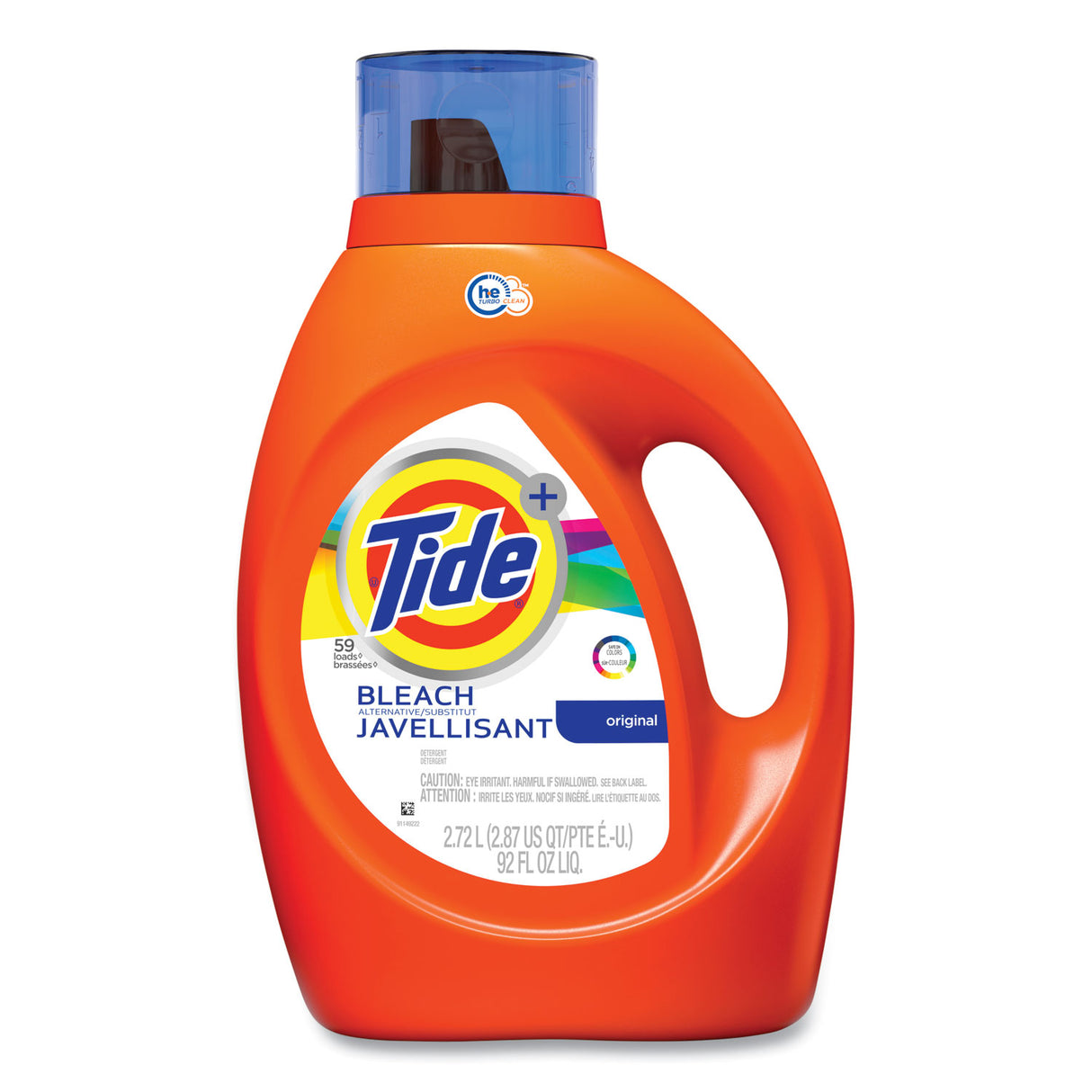 Tide® Liquid Laundry Detergent W/Bleach, 92 oz. Bottle (87549)