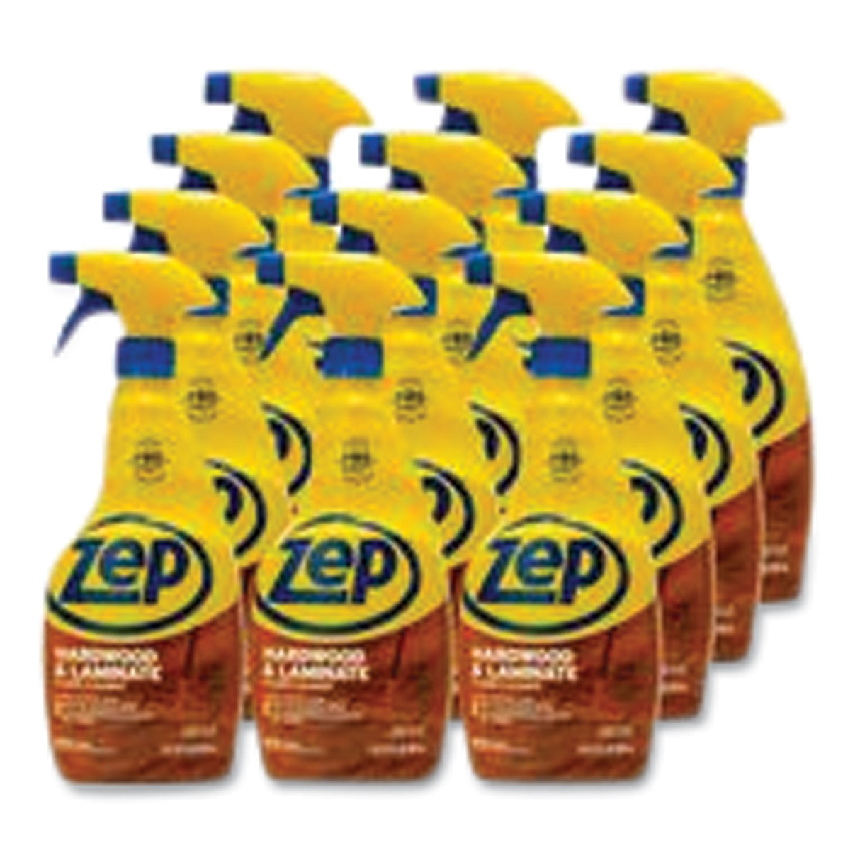Zep Commercial Hardwood and Laminate Cleaner, 32 oz Spray Bottle, 12/Carton (ZUHLF32CT)