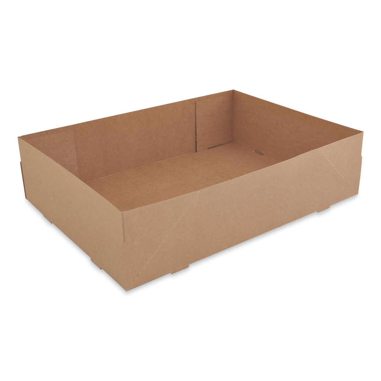 SCT Kraft Donut Trays, 13.5 x 9.88 x 3.38, Brown, Paper, 150/Carton (1268)