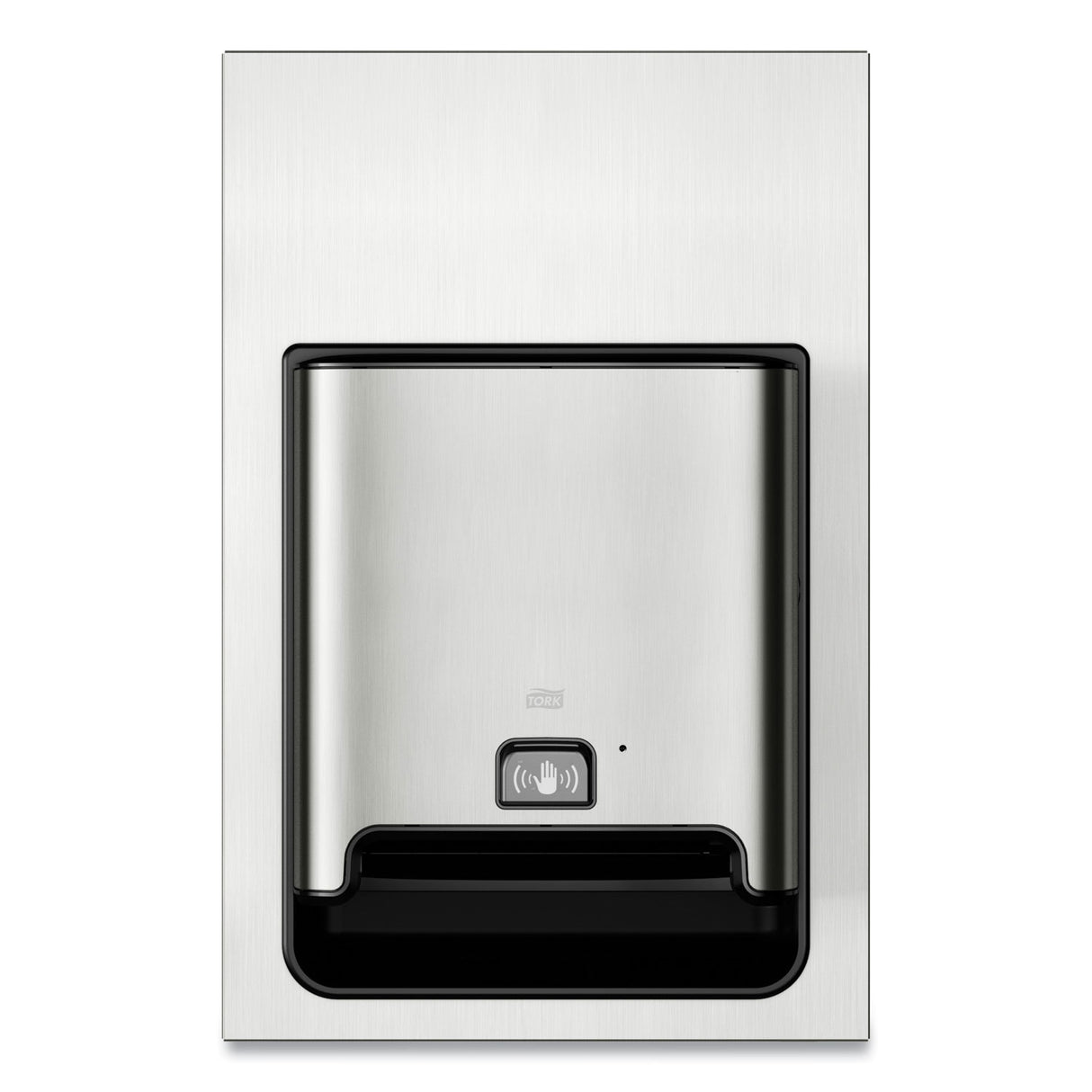 Tork Image Design Matic Hand Towel Roll Dispenser with Intuition Sensor, Recessed, 17.6 x 7.99 x 26.97, Stainless Steel (461222)
