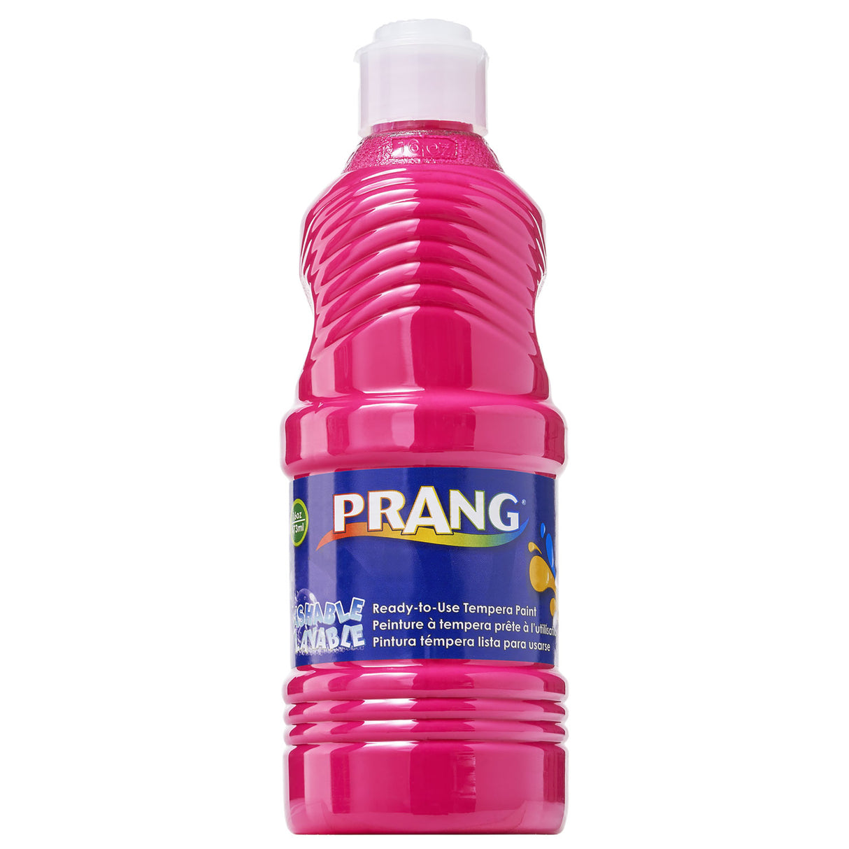 Prang Washable Paint, Magenta, 16 oz Dispenser-Cap Bottle (X10710)
