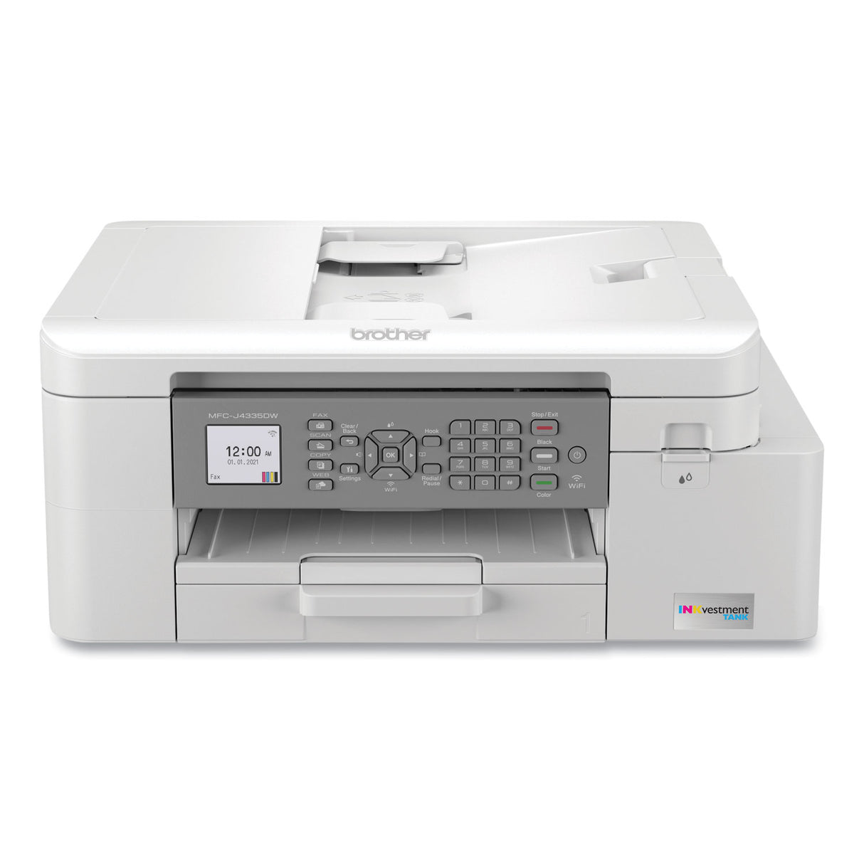 Brother MFC-J4335DW All-in-One Color Inkjet Printer, Copy/Fax/Print/Scan
