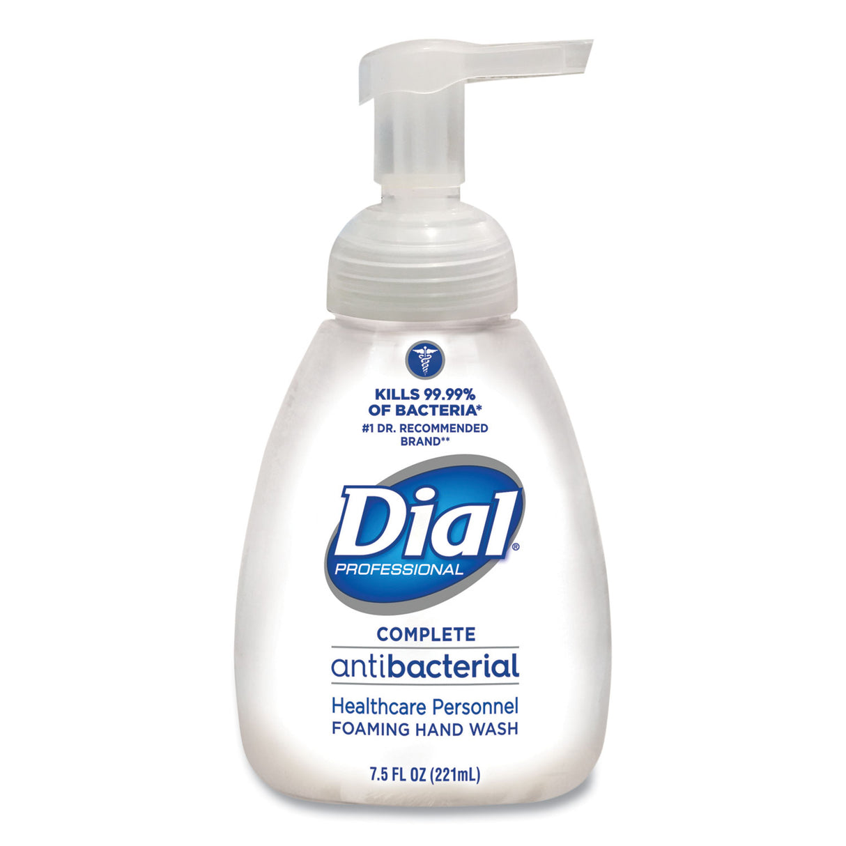 Dial Antibacterial Foaming Hand Wash, Original Scent, 7.5 oz, 12/Carton (81075)