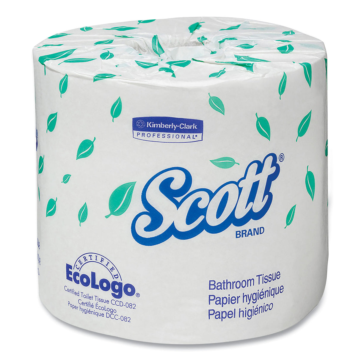 Scott Essential Standard Roll Bathroom Tissue, Septic Safe, 2-Ply, White, 550 Sheets/Roll, 40 Rolls/Carton (48040)