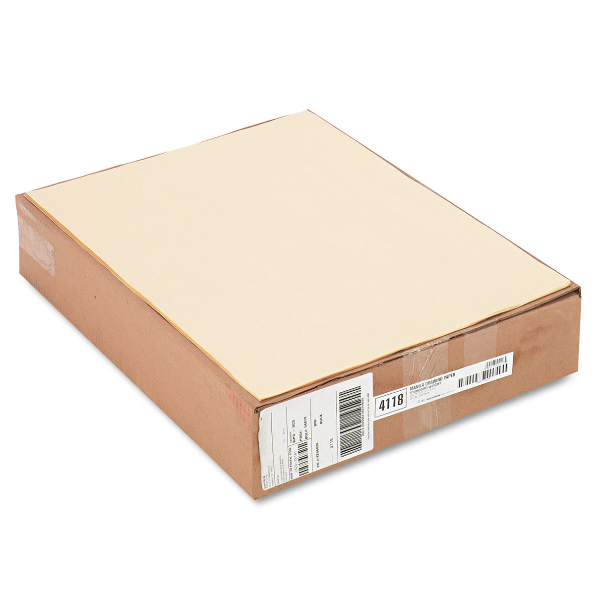 Pacon Cream Manila Drawing Paper, 50 lb Cover Weight, 18 x 24, Cream Manila, 500/Pack (4118)