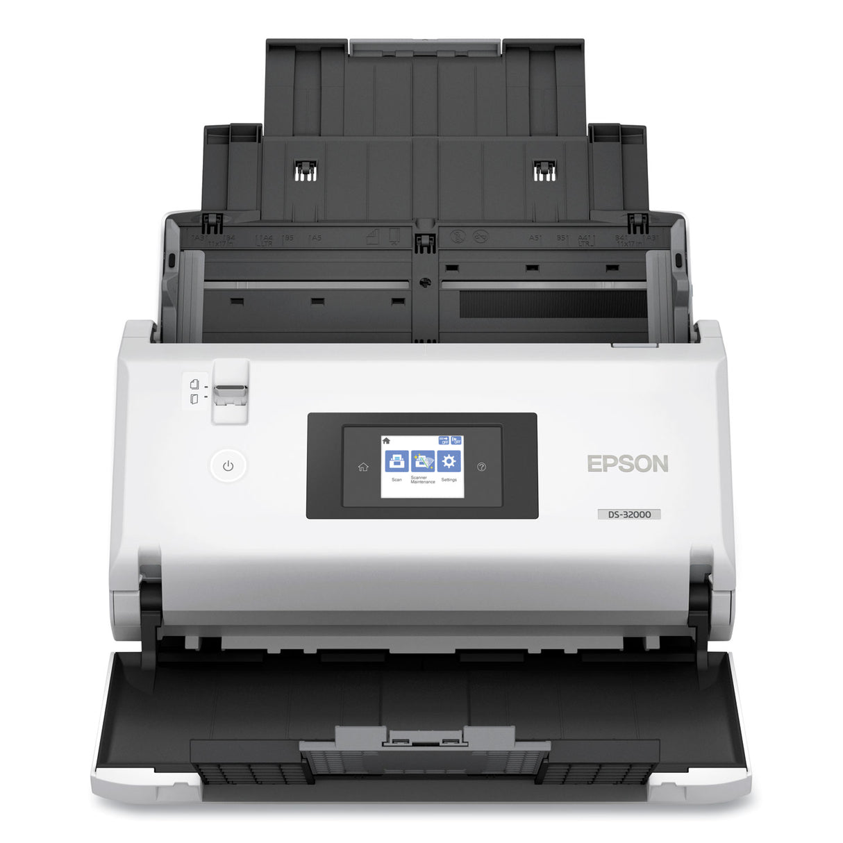 Epson DS-32000 Large-Format Document Scanner, Scans Up to 12" x 220", 1200 dpi Optical Res, 120-Sheet Duplex Auto Document Feeder (B11B256201)