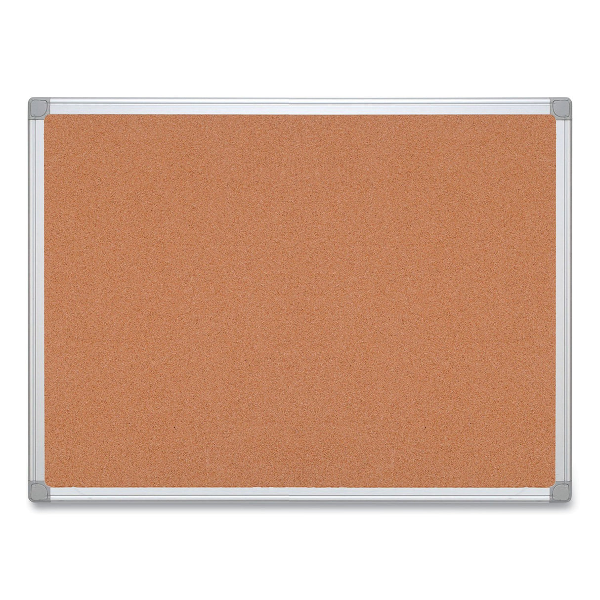 MasterVision Earth Cork Board, 36 x 24, Tan Surface, Silver Aluminum Frame (CA031790)