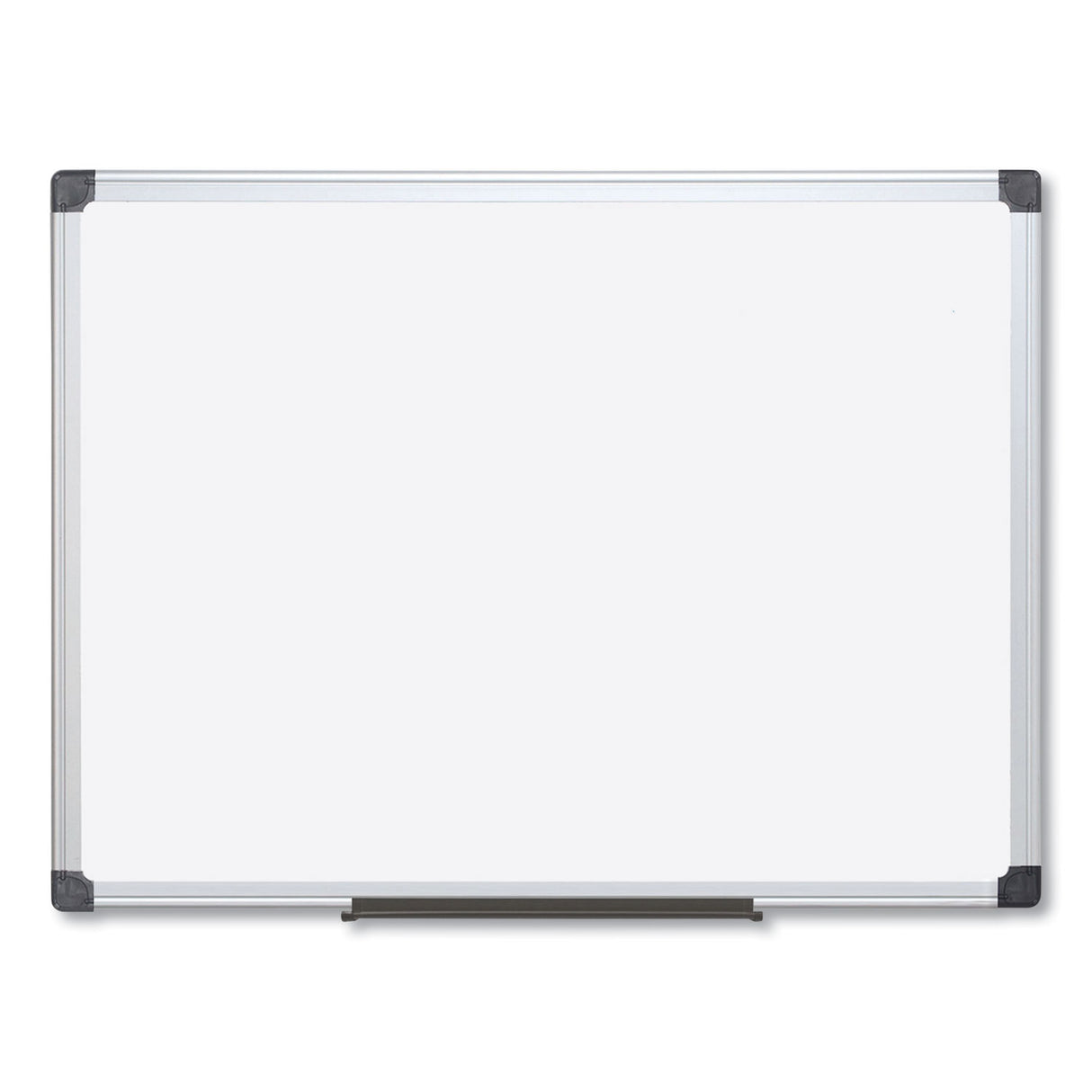 MasterVision Value Lacquered Steel Magnetic Dry Erase Board, 96 x 48, White Surface, Silver Aluminum Frame (MA2107170)