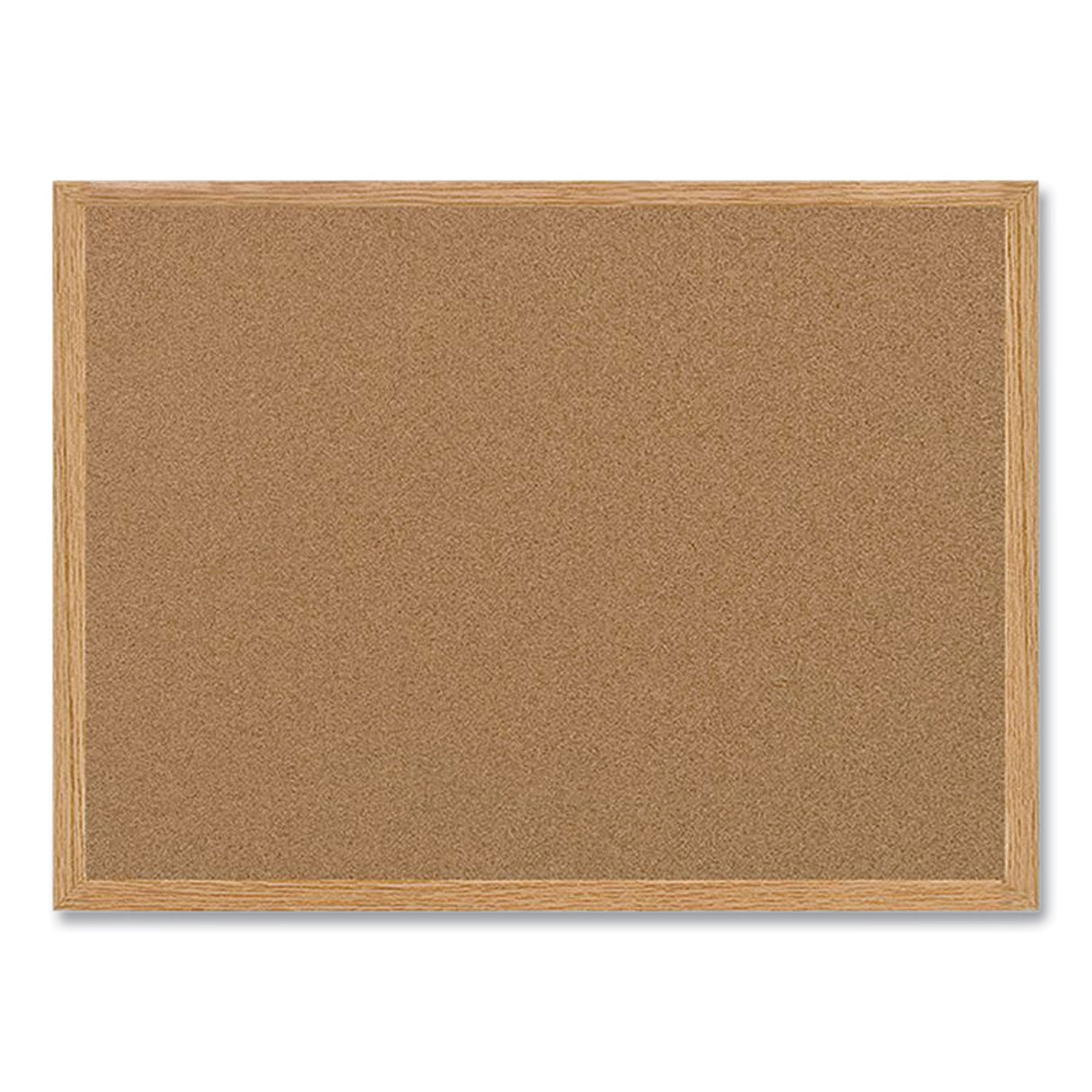 MasterVision Earth Cork Board, 48 x 36, Tan Surface, Oak Wood Frame (SB0720001233)