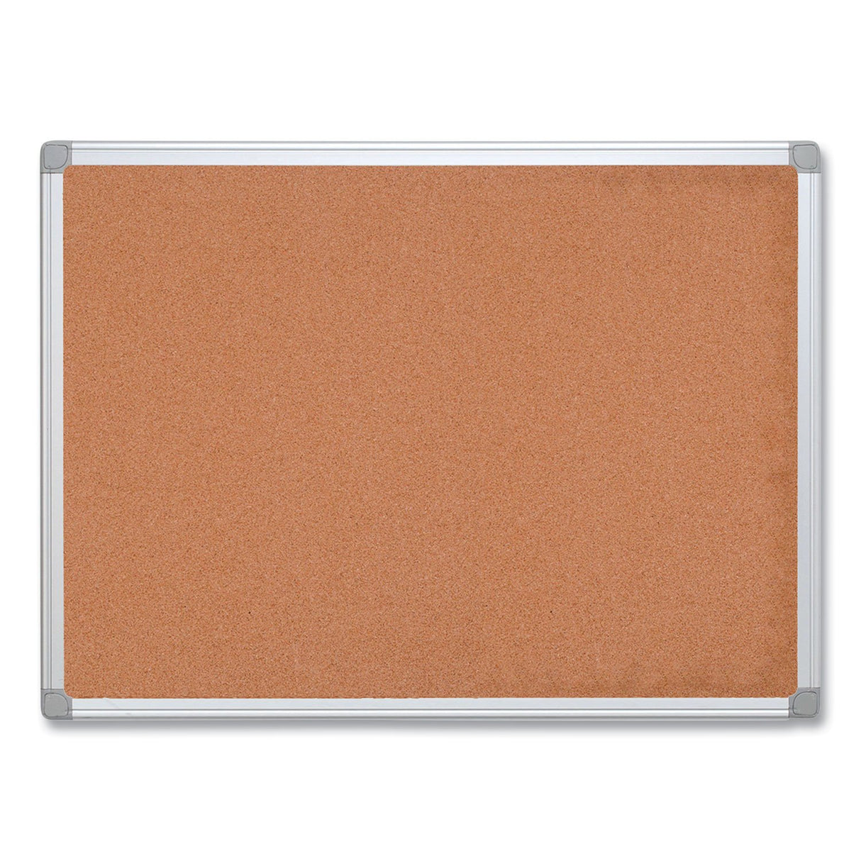 MasterVision Earth Cork Board, 24 x 18, Tan Surface, Silver Aluminum Frame (CA021790)
