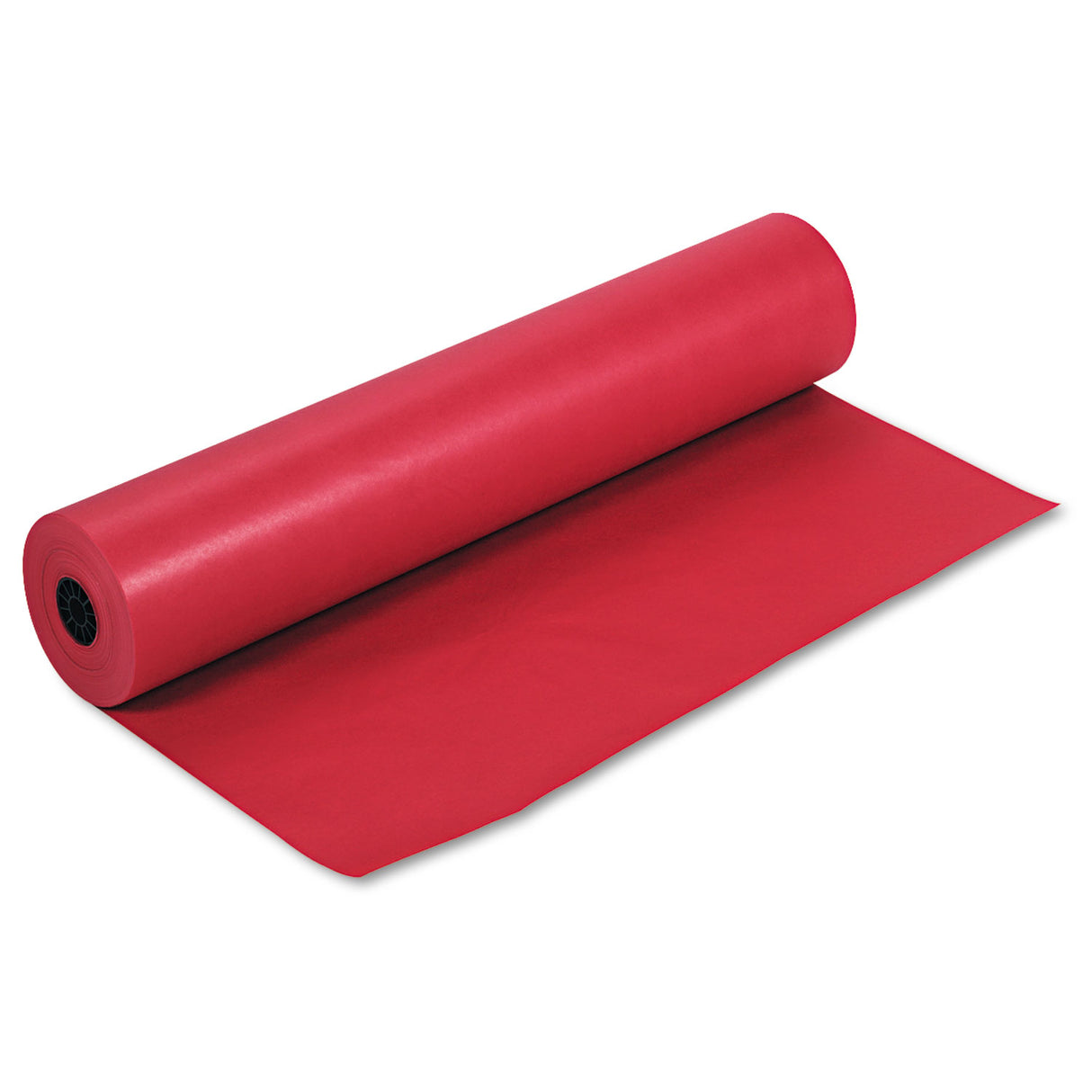 Pacon Rainbow Duo-Finish Colored Kraft Paper, 35 lb Wrapping Weight, 36" x 1,000 ft, Scarlet (63030)